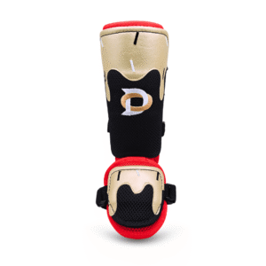 Ice Cream Leg Guard - Black, Red, Gold