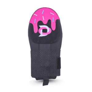 Ice Cream Sliding Mitt - Pink and Black