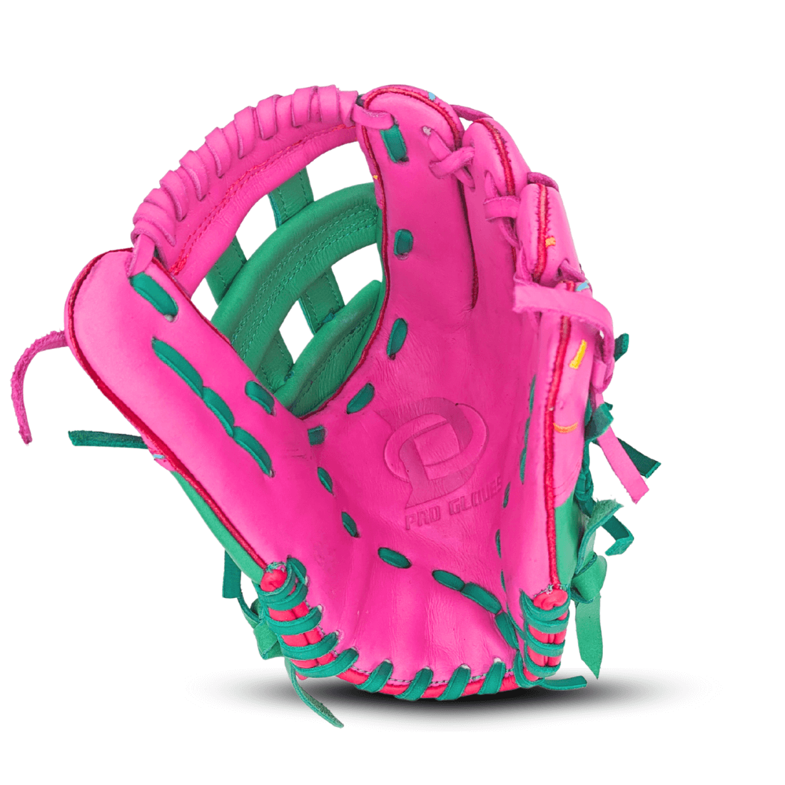 12.50" Ice Cream H Web Mint-Pink Glove - Image 5