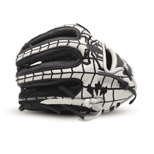 12" Spider Basket Web Black White Glove
