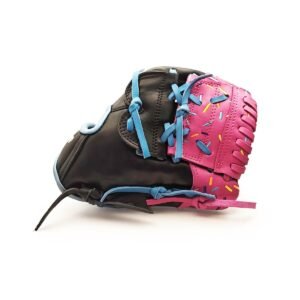 12" Ice Cream M Web Black-fuchsia Glove