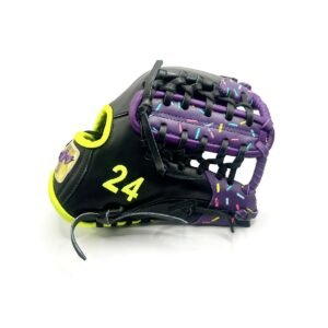 12" Ice Cream Trapeze Net Web Black-Purple Glove