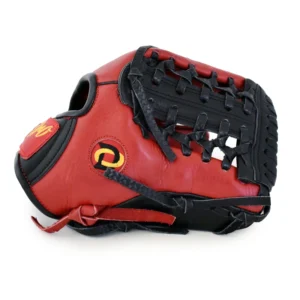 11.50" Baseball Single Modified Trapeze Infield Red-Black Glove
