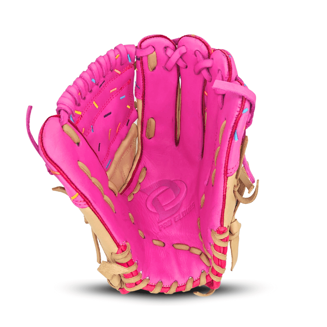 13" Softball Ice Cream M Web Fuchsia Glove - Image 5