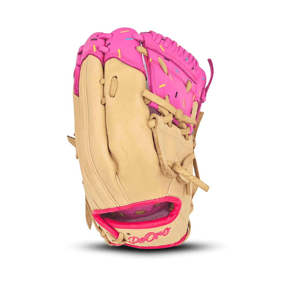 13" Softball Ice Cream M Web Fuchsia Glove - Image 4