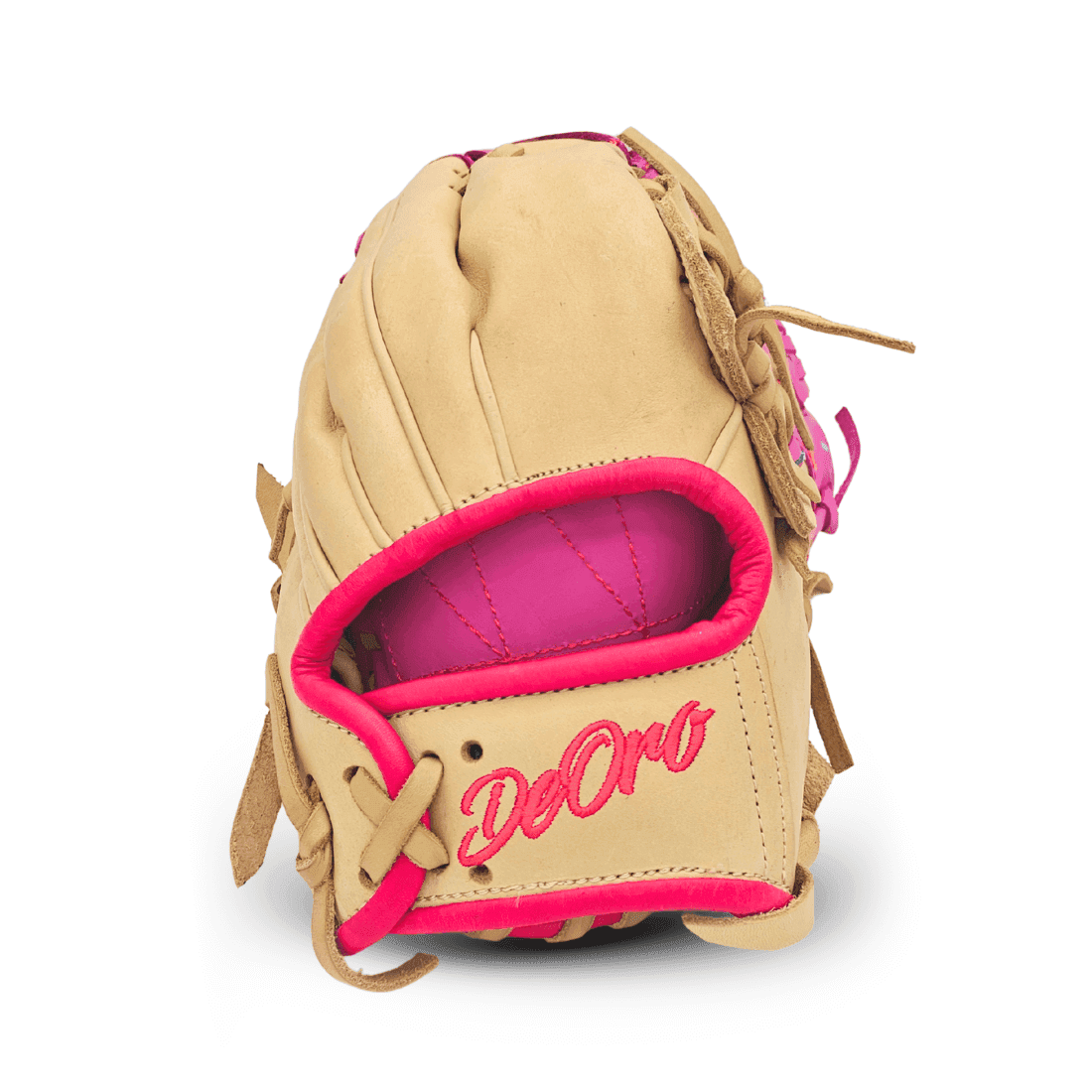 13" Softball Ice Cream M Web Fuchsia Glove - Image 3