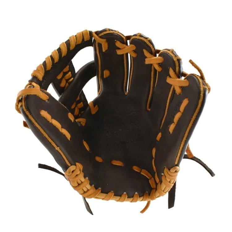11.75" Baseball Double T-Crossed Infield Brown-Dark Honey Glove - Image 3