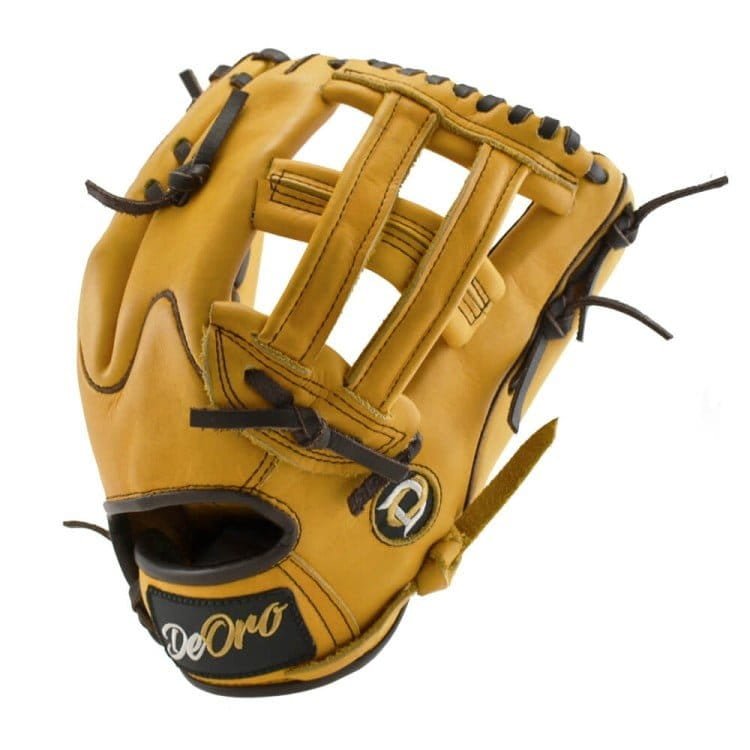 12.75" Baseball Royal Tip H Web Outfield Honey-Black Glove - Image 2