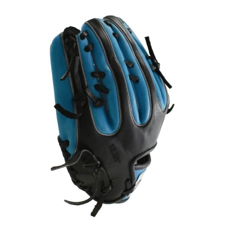 12.50" Baseball Royal Modified Trapeze II Outfield Black-Sky Glove - Image 3