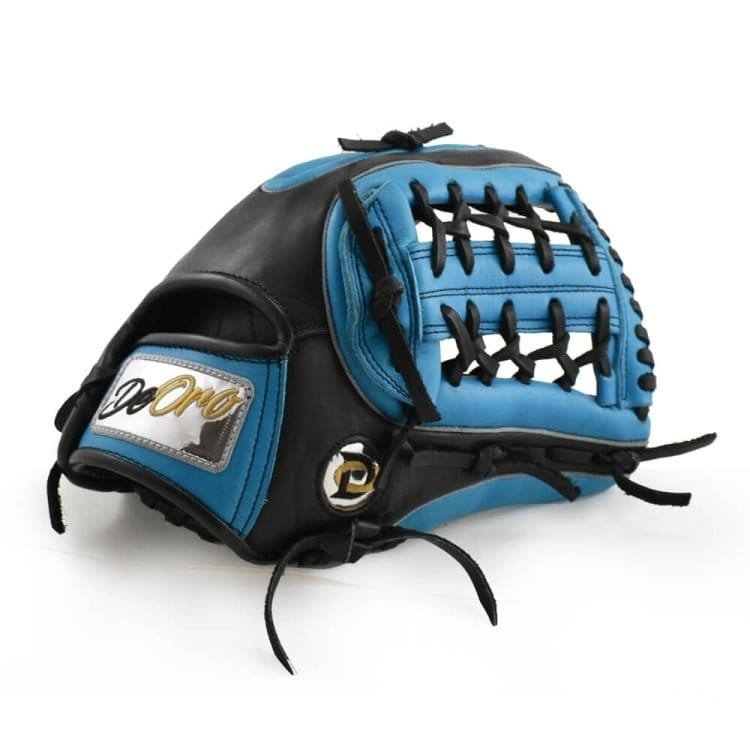 12.50" Baseball Royal Modified Trapeze II Outfield Black-Sky Glove - Image 2