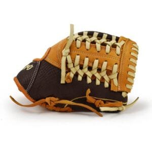 10.50" Baseball Youth Infield Modified Trapeze Glove Snake Caffee Glove
