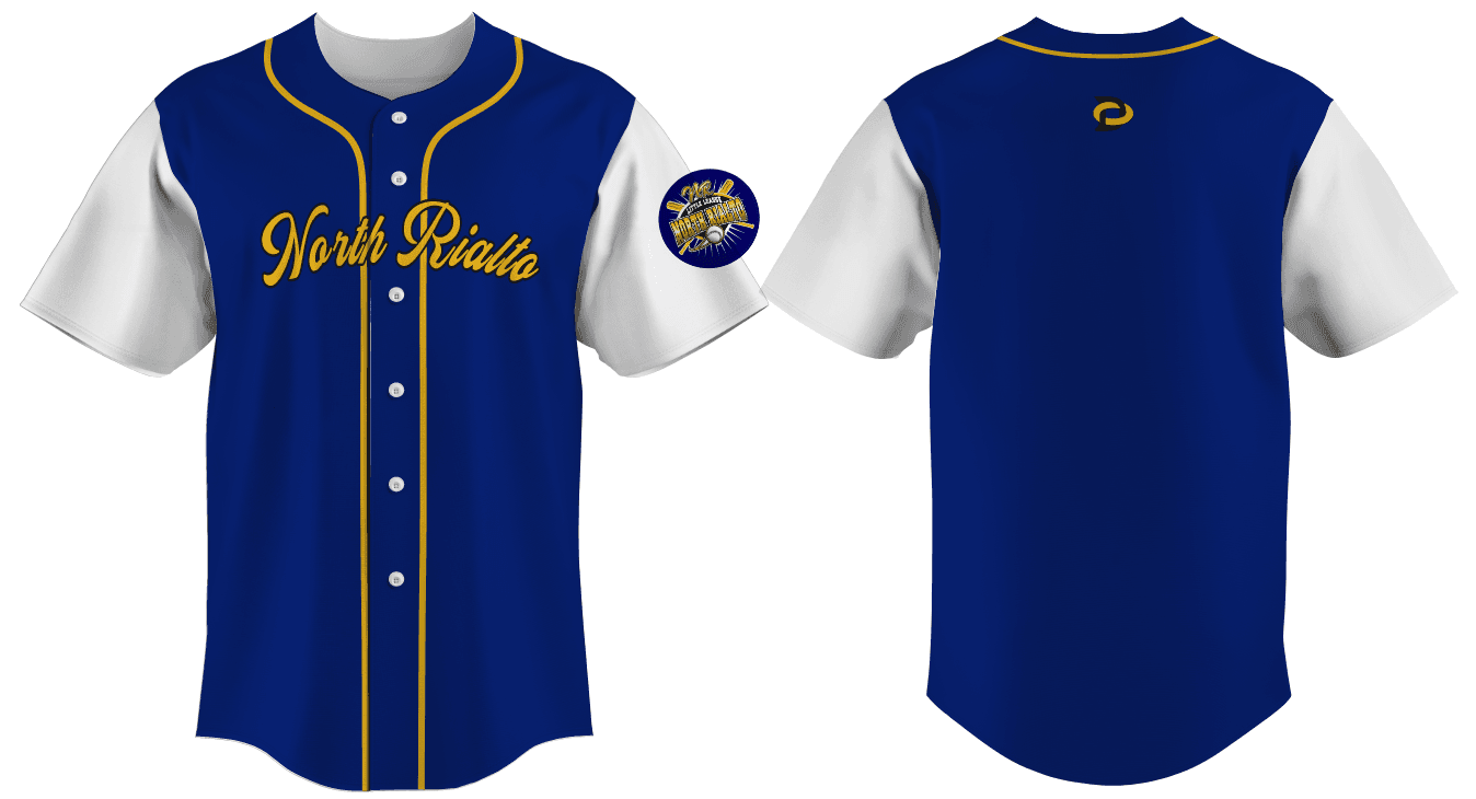 Custom Full Button Baseball Jersey - Image 3