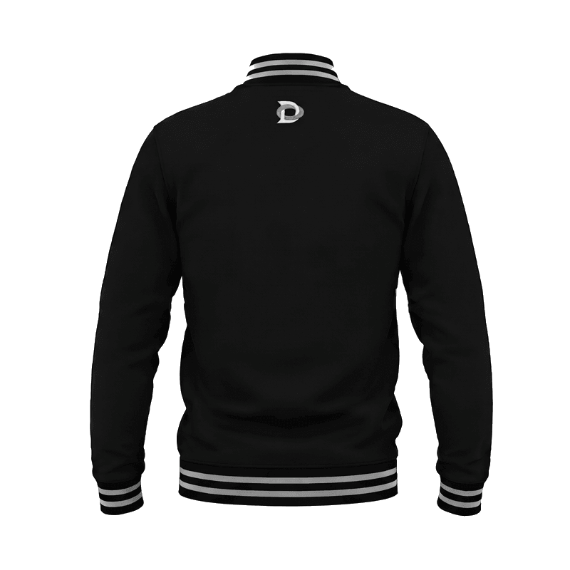 Ontario Select Custom Embroidered Black Letterman Jacket - Image 2