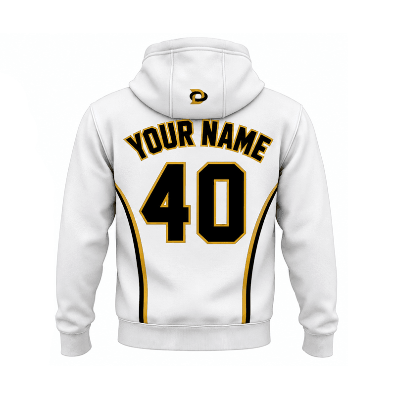 Ontario Select Custom Sublimated Hoodie White - Image 2